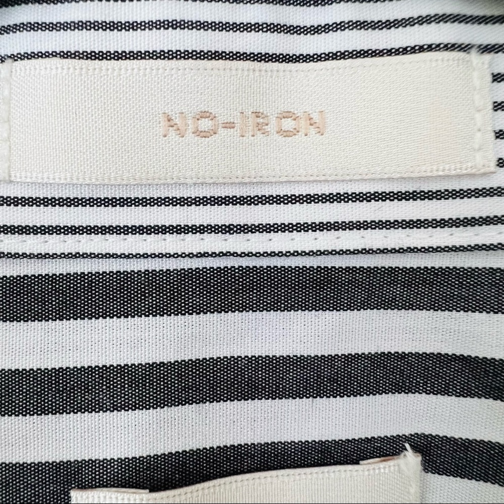 Chico’s no iron striped long sleeve button down shirt - Picture 7 of 7